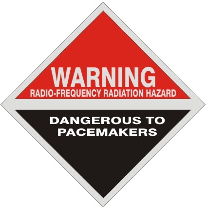 rf radiation warning signs