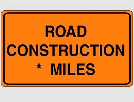 road construction signs meanings