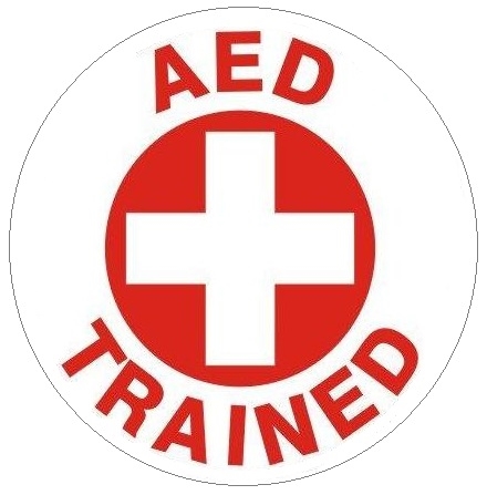 AED Trained - Hard Hat Labels are constructed from Durable, Pressure Sensitive Vinyl or Engineer Grade Reflective for maximum day or nighttime visibility.