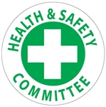 Health & Safety Committee Hard Hat Labels are constructed from Durable, Pressure Sensitive or Reflective Vinyl, Sold 25 per pack