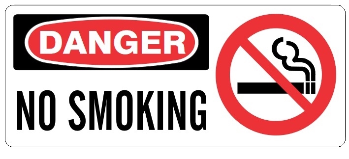 no smoking circle