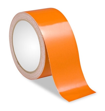 Solid Orange Reflective Tape l Safety Tape