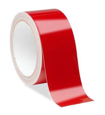 DOT Tape 1-3/16 X 300FT TAPE POLKA-DOTS RED/WHITE