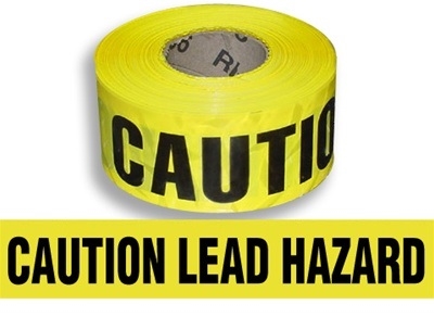 tape hazard caution lead barricade barrier hazards physical