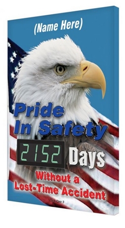 Semi Custom - Pride In Safety Digital Safety Scoreboard